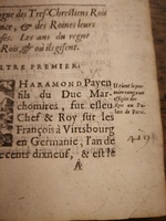 1604 - Galiot Corrozet - Trésor des histoires de France - BNC Florence