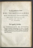 [1575c.] - s.n. - Le Livre des témoignages du Trésor caché au champ - BnF-Tolbiac