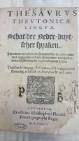1573 - Christophe Plantin - Trésor du langage bas-allemand - BIS