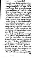 1646 - Jean Billaine - Trésor sacré ou inventaire des saintes reliques - BM Lyon