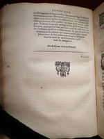 1595 - Jean Houzé - Œuvres morales et mêlées de Sénèque, Trésor de philosophie morale - T. 1 - BnF