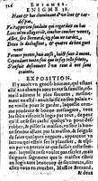 1611 - Raphaël du Petit Val - Trésor des récréations - Anvers Musée Plantin-Moretus