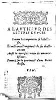 1624 - Nicolas Oudot - Trésor des lettres douces et amoureuses - BNC Florence