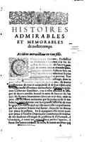 1620 - Samuel Crespin - Trésor d’histoires admirables et mémorables - BCU Lausanne