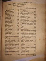 1553 - Jacopo Strada et Thomas Guérin - Épitome du Trésor des antiquités - BNC Florence
