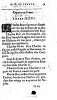 1604 - Galiot Corrozet - Trésor des histoires de France - BNC Florence