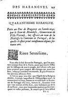 1654 - Michel Bobin - Trésor des harangues, remontrances et oraisons funèbres - BM Lyon