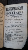 1625 - Louis Loudet - Secrétaire des secrétaires ou le Trésor de la plume française - Lucerne