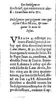 1604 - Jean Le Bouc - Trésor des indulgences du Saint Rosaire - BM Lyon