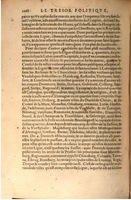 1608 - Nicolas Du Fossé - Trésor politique - BSB Munich