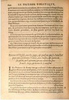 1608 - Pierre Chevalier - Trésor politique - BSB Munich