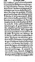1646 - Jean Billaine - Trésor sacré ou inventaire des saintes reliques - BM Lyon