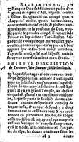 1611 - Raphaël du Petit Val - Trésor des récréations - Anvers Musée Plantin-Moretus