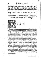 1654 - Michel Bobin - Trésor des harangues, remontrances et oraisons funèbres - BM Lyon