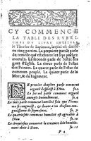 1573 - Benoît Rigaud - Trésor de sapience et fleur de toute bonté - BM Lyon