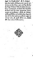 1646 - Jean Billaine - Trésor sacré ou inventaire des saintes reliques - BM Lyon