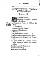 1633 - Jean Corrozet - Trésor des histoires de France - BM Lyon