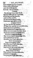 1606 - Théodore Reinsart - Trésor des chansons amoureuses recueillies des plus excellents airs de cour - Livre II - NK ČR Prague