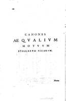 1634 - Zacharie Roman - Les Tables perpétuelles - Universiteit Leiden