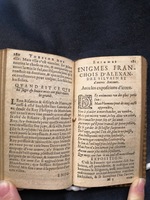 1611 - Raphaël du Petit Val - Trésor des récréations - Anvers Musée Plantin-Moretus