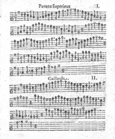 1621 - Jehan Weidnern - Trésor de toutes sortes de danses nouvelles à la française, allemande, espagnole, et italienne, à cinq et six parties - Vatican Apostolic Library
