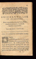 1614 - Barthélemy Vincent - Élite et Trésor des lettres missives - Bâle