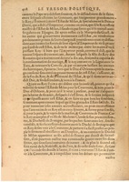 1608 - Nicolas Du Fossé - Trésor politique - BSB Munich