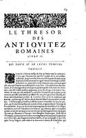 1650 - Denis Thierry - Trésor des antiquités romaines - BM Lyon