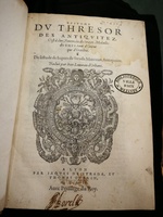 1553 - Jacopo Strada et Thomas Guérin - Épitome du Trésor des antiquités - Les Méjanes, Aix-en-Provence