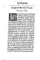 1630 - Jean Corrozet - Trésor des histoires de France - BM Lyon