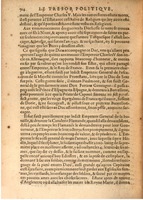 1608 - Pierre Chevalier - Trésor politique - BSB Munich