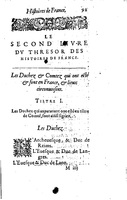 1614 - Jean Corrozet - Trésor des histoires de France - BM Lyon