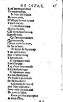 1606 - Théodore Reinsart - Trésor des chansons amoureuses recueillies des plus excellents airs de cour - Livre I - NK ČR Prague