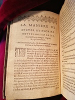 1630 - Martin Bogart - Secrétaire des secretaires ou le Trésor de la plume française - BM Amiens