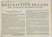 1601 - Bonaventure d’Aseville - Trésorerie ou cabinet de route marinesque - BnF