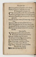 1568c. - Veuve Jean Bonfons - Trésor des joyeuses inventions du parangon de poésies - BnF Arsenal