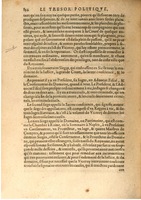 1608 - Nicolas Du Fossé - Trésor politique - BSB Munich