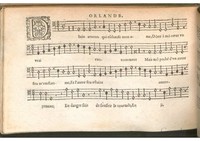 1576 - [Pierre de Saint-André] - Trésor de musique d’Orlande de Lassus Bassus - BSB Munich