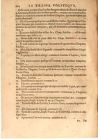 1608 - Nicolas Du Fossé - Trésor politique - BSB Munich