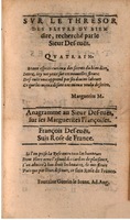 1608 - Théodore Reinsart - Les Marguerites françaises ou Trésor des Fleurs du bien-dire - BSB Munich