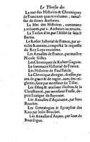 1614 - Jean Corrozet - Trésor des histoires de France - BM Lyon