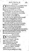 1606 - Théodore Reinsart - Trésor des chansons amoureuses recueillies des plus excellents airs de cour - Livre I - NK ČR Prague