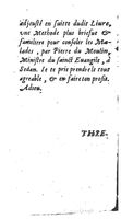 1642 - Jacques Cailloué - Trésor de consolation, instructions et prières - BCU Lausanne
