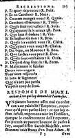 1611 - Raphaël du Petit Val - Trésor des récréations - Anvers Musée Plantin-Moretus