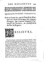 1654 - Michel Bobin - Trésor des harangues, remontrances et oraisons funèbres - BM Lyon