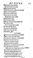 1606 - Théodore Reinsart - Trésor des chansons amoureuses recueillies des plus excellents airs de cour - Livre I - NK ČR Prague