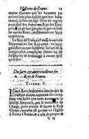 1614 - Jean Corrozet - Trésor des histoires de France - BM Lyon