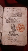 1583 - Benoît Rigaud - Trésor de vertu - BnF