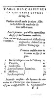 1606 - François Lefebvre - Trésor de la sagesse - BCU Lausanne