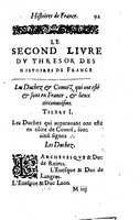 1614 - Jean Corrozet - Trésor des histoires de France - BM Lyon
